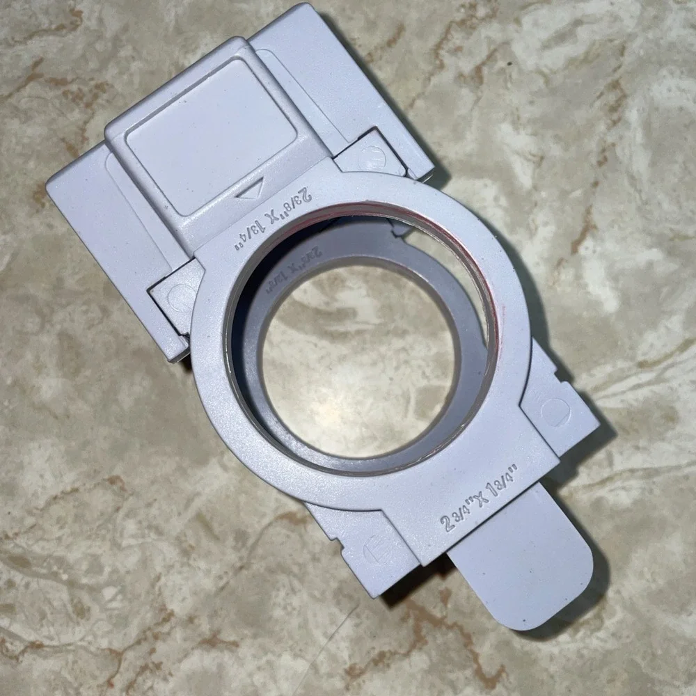 Door Lock Cutting Guide, Hole saw‎ and screw placement, adjustable depth